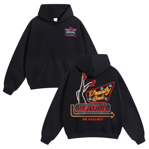 Unisex Treaty Oak Revival Pure Cotton Hoodie