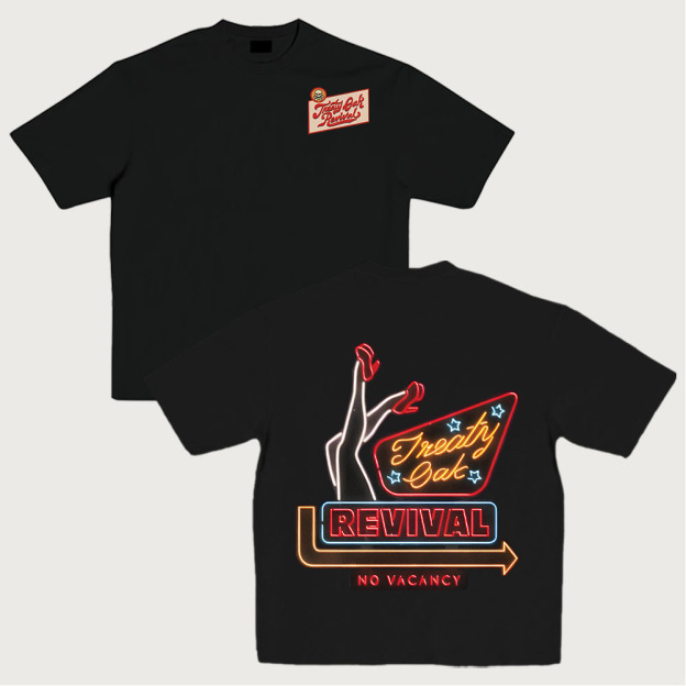 Treaty Oak Revival Printed Short-Sleeved T-Shirt