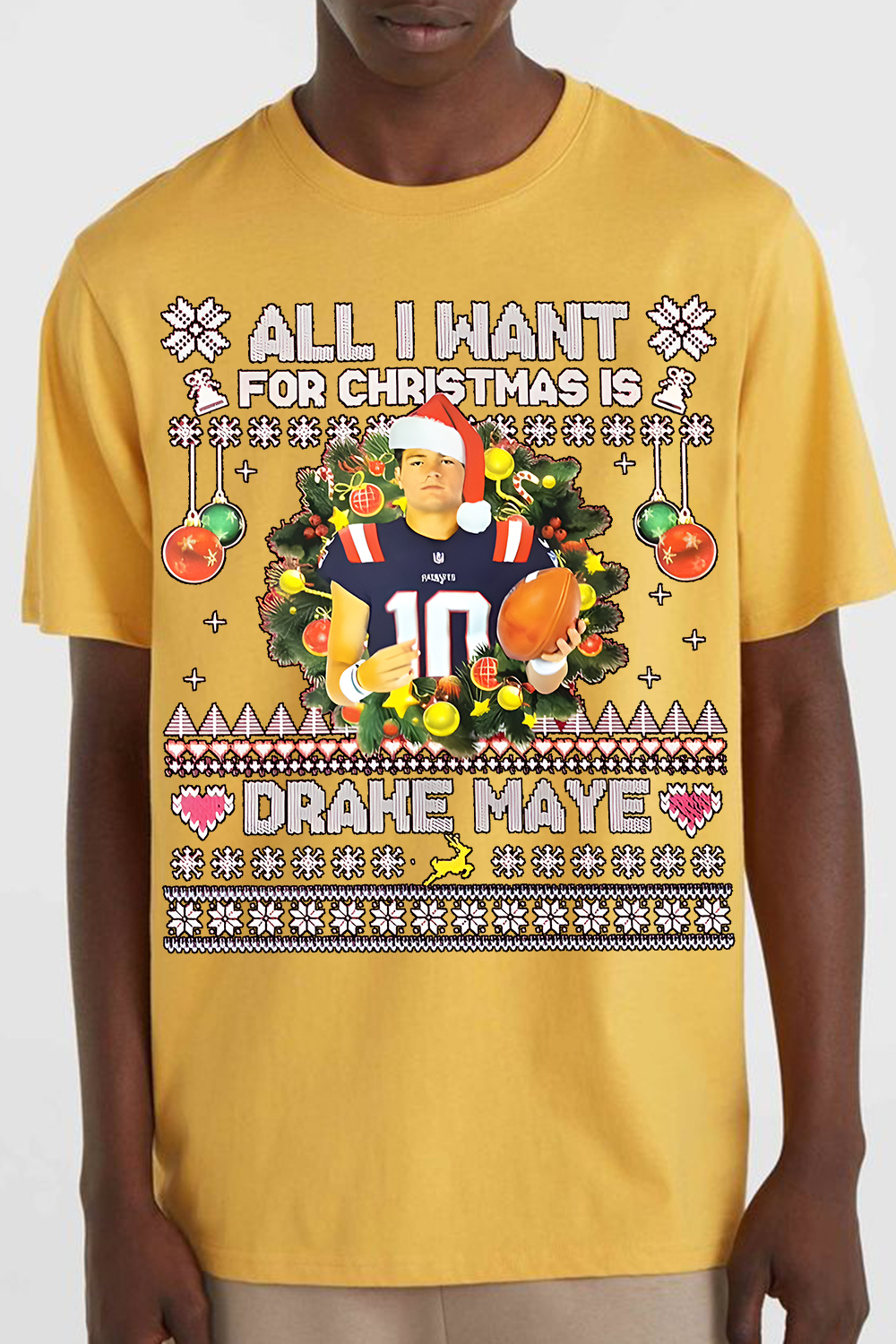 Drake Maye Men Tee