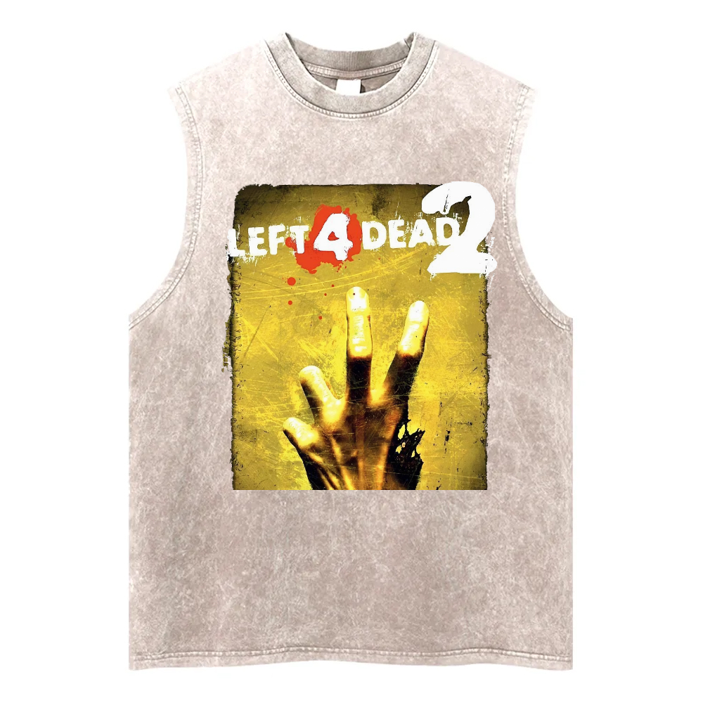 Vintage Prints Fitness Tank Top