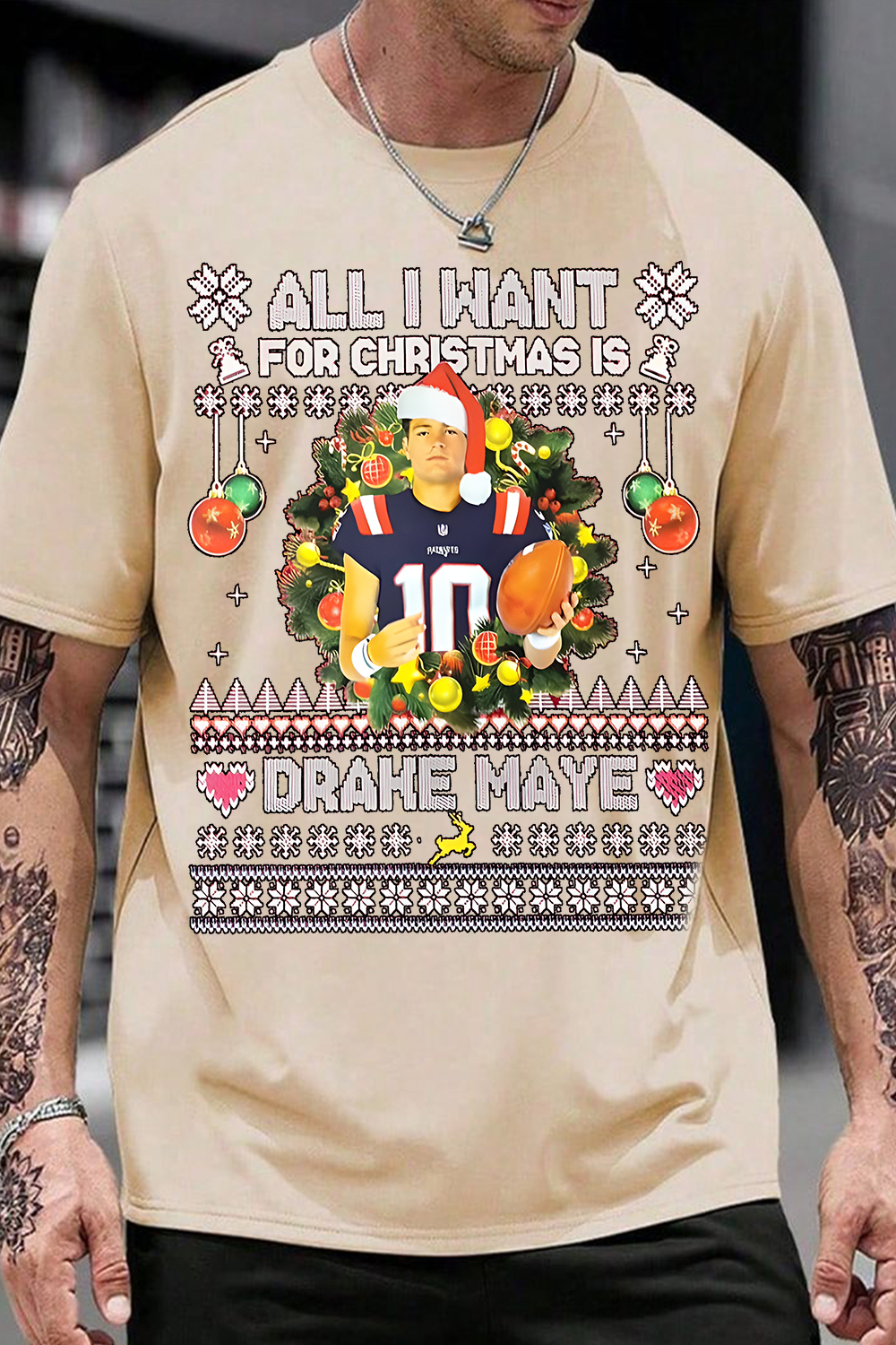 Drake Maye Men Tee