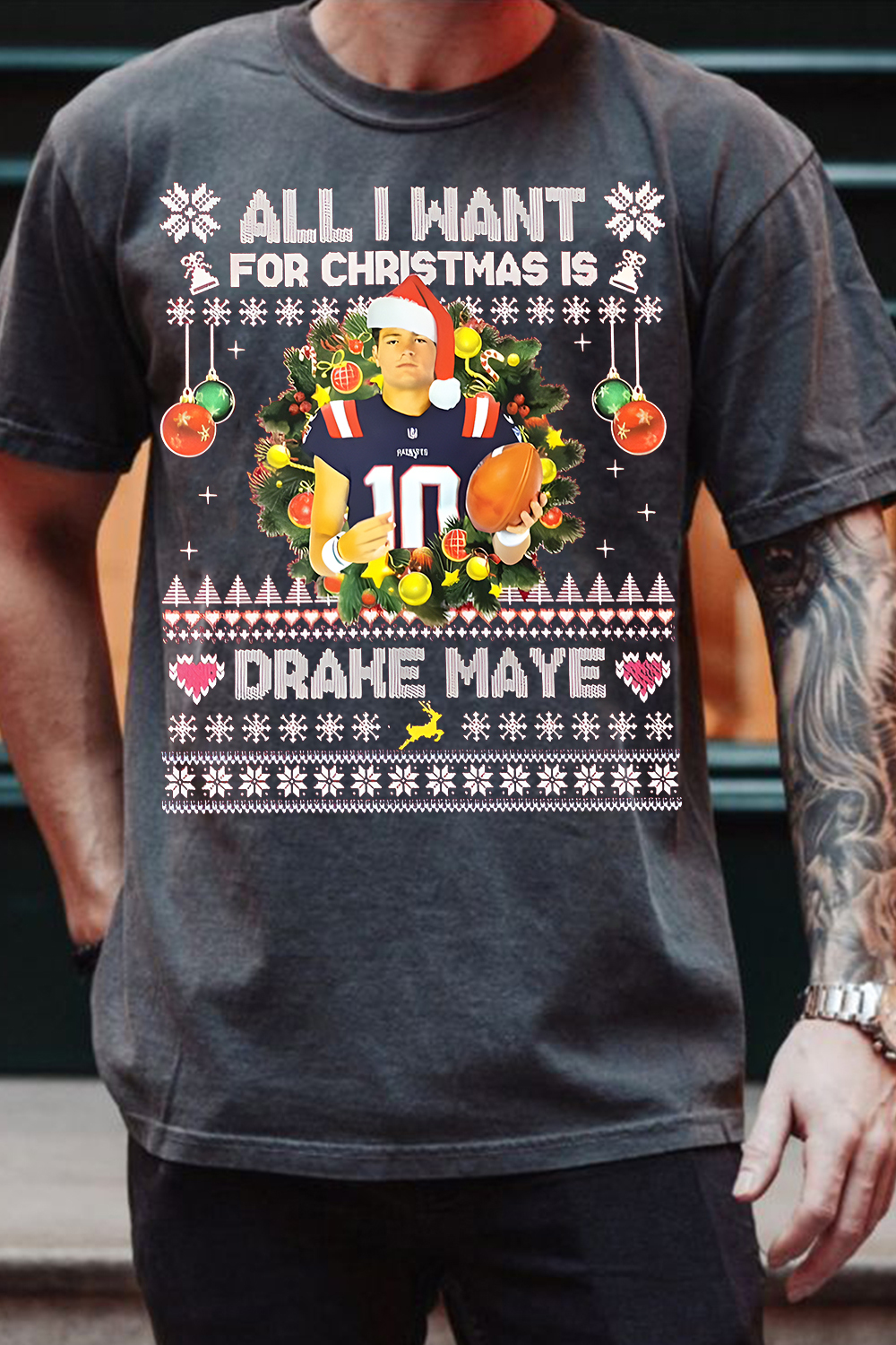 Drake Maye Men Tee