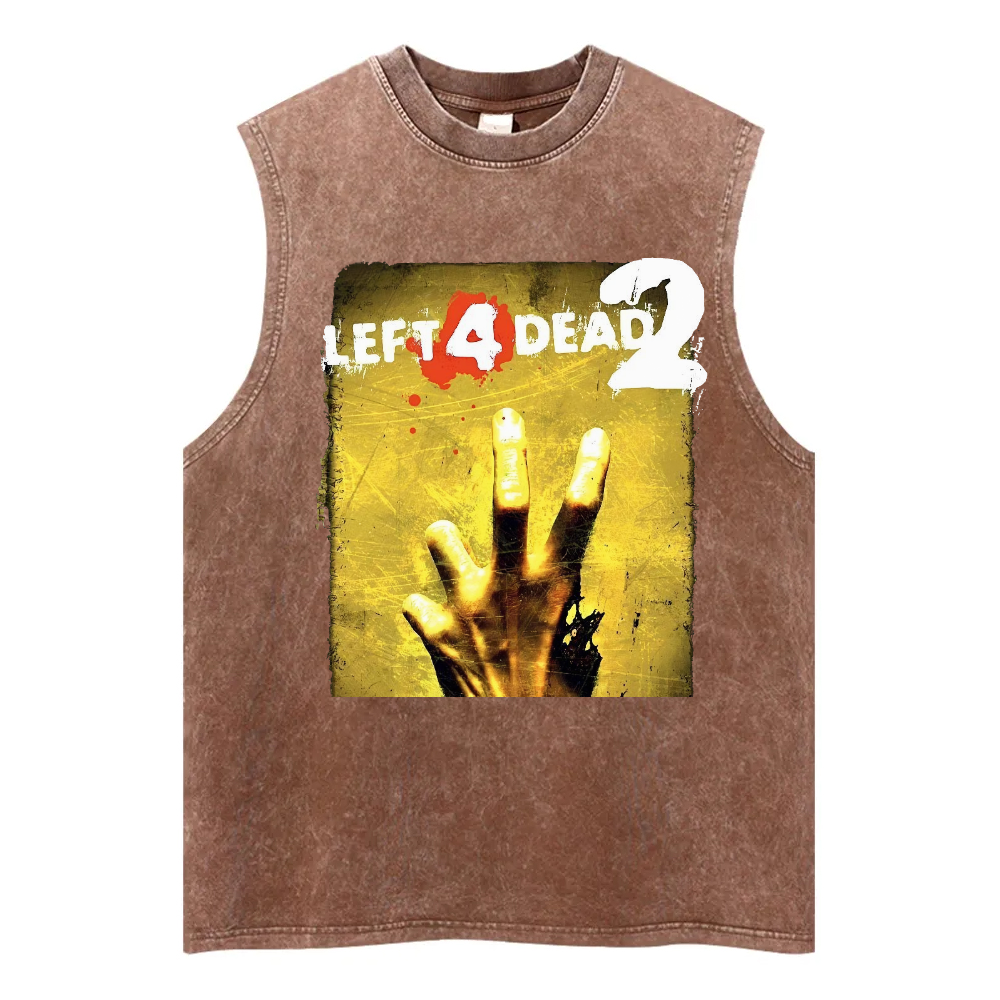 Vintage Prints Fitness Tank Top