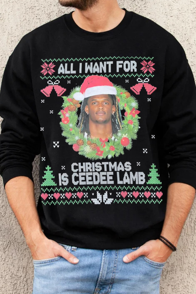 Christmas is CeeDee Lamb?????? Sweatshirt