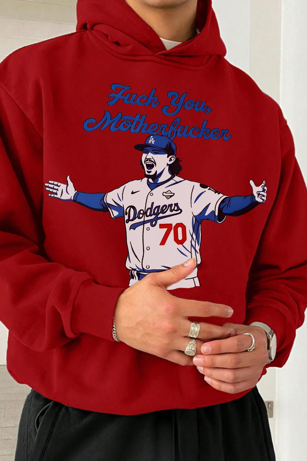 Worldseries Men Hoodie