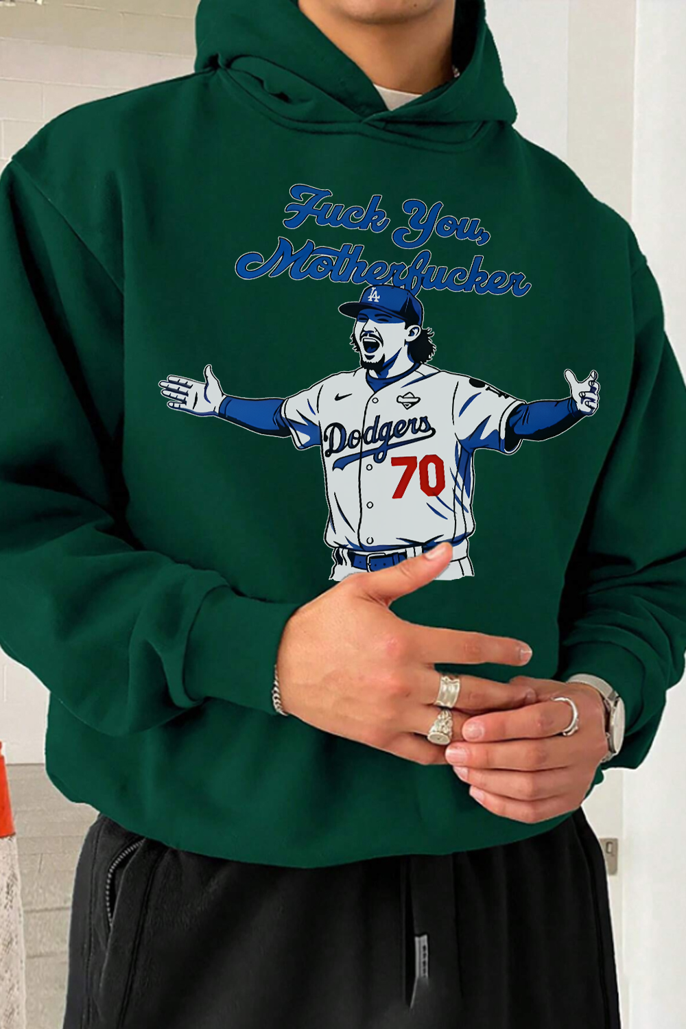 Worldseries Men Hoodie