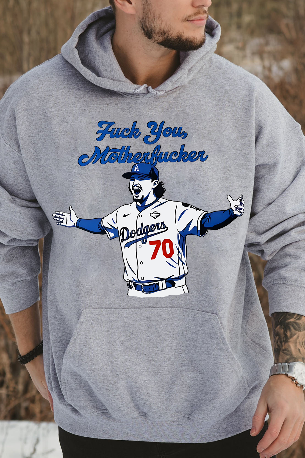 Worldseries Men Hoodie