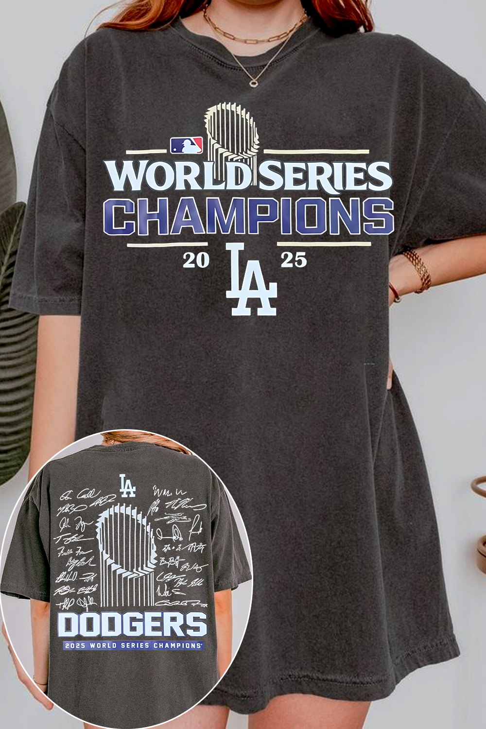 Dodgers 2025 World Series Champions Women Shirt