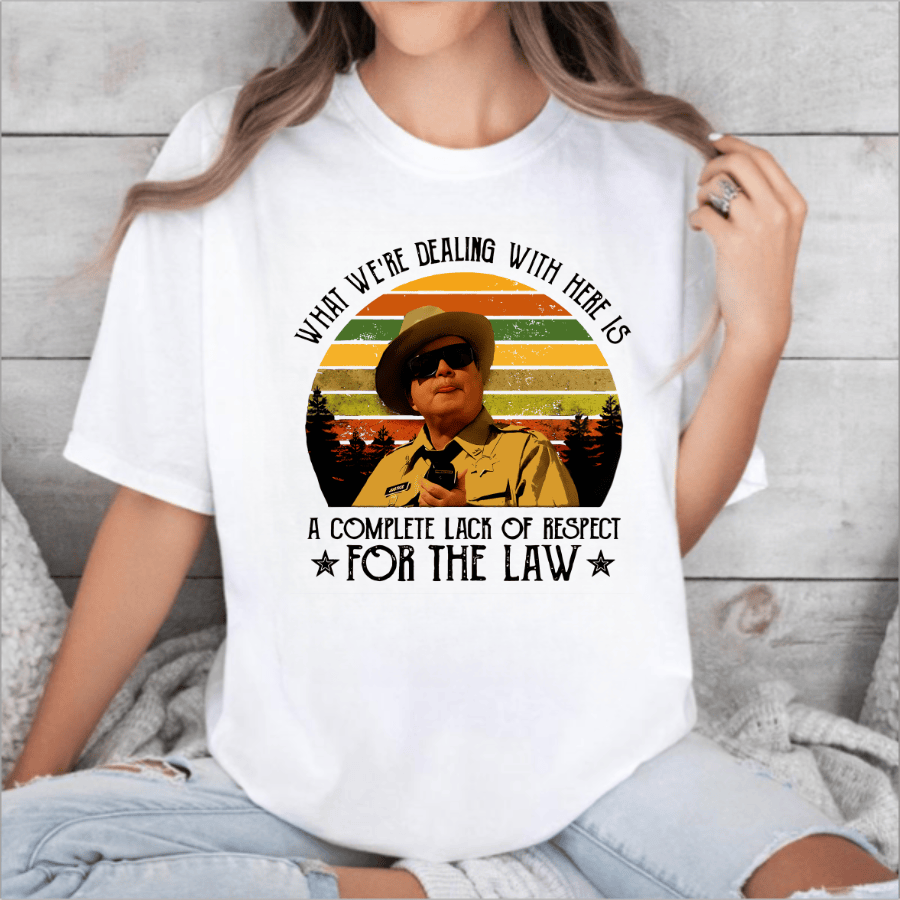 What We're Dealing With Here Is Shirt, Smokey And The Bandit Movie T-Shirt