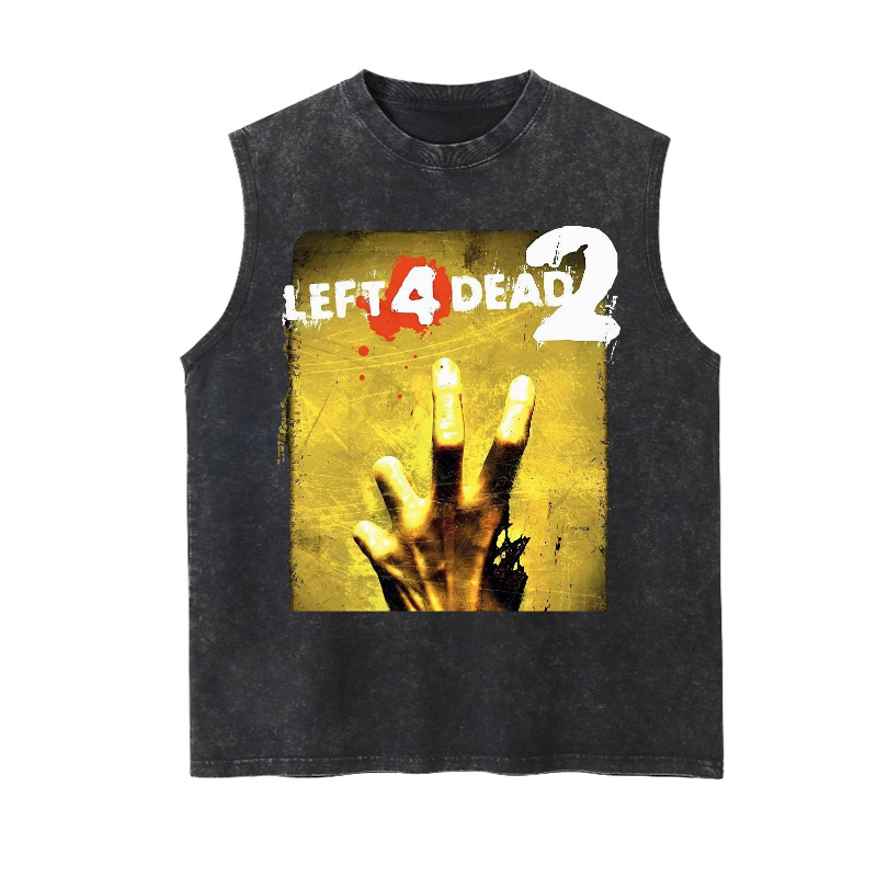 Vintage Prints Fitness Tank Top