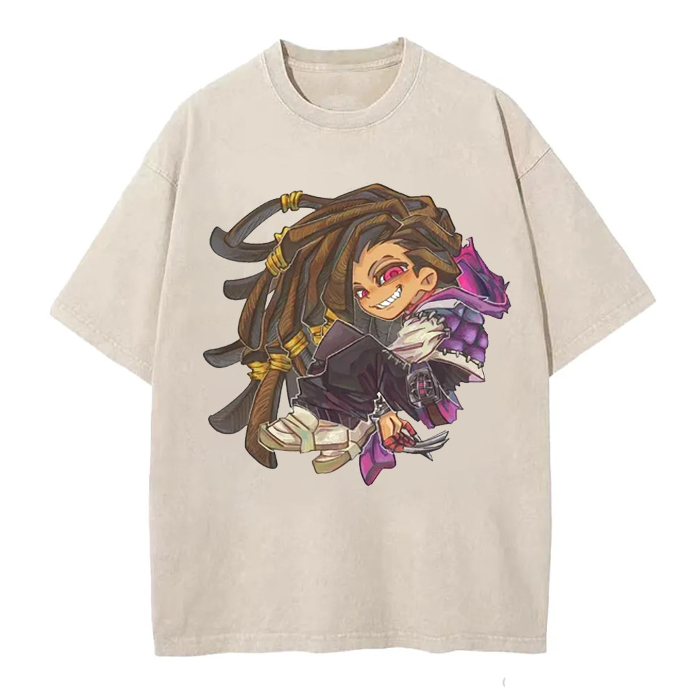 [Copy]Gachiakuta Cartoon Washed T-Shirts