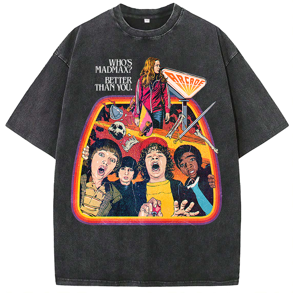 Stranger Things Season 2 Max Mayfield: Who's the Furyman? Unisex Washed T-Shirt