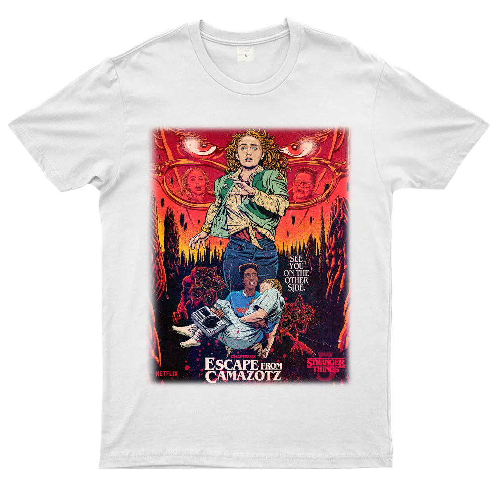 Stranger Things Season 5 Escape from Camazotz Unisex T-shirt