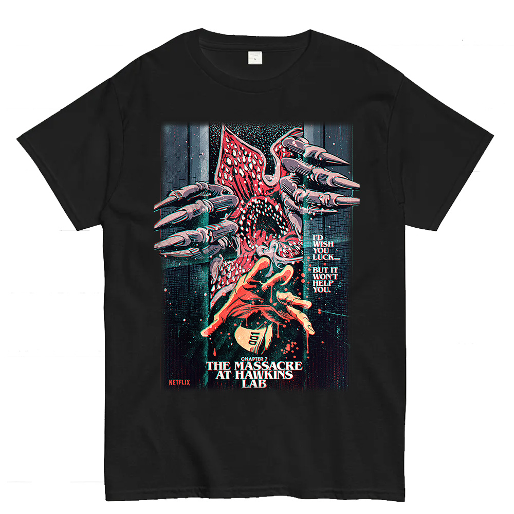 Stranger Things Hawkins Lab Massacre Unisex T-shirt