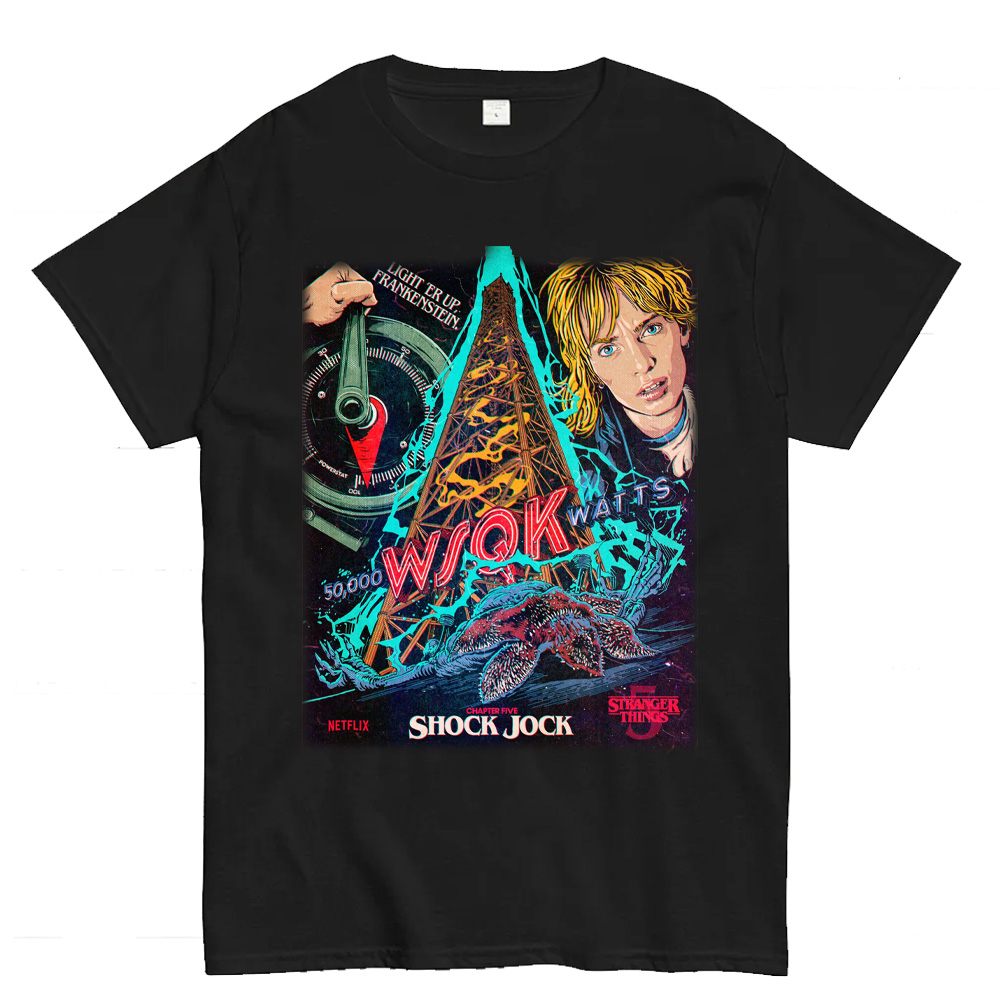 Stranger Things Season 5, Chapter Five: Shock Jock, Billy Hargrove Unisex T-shirt