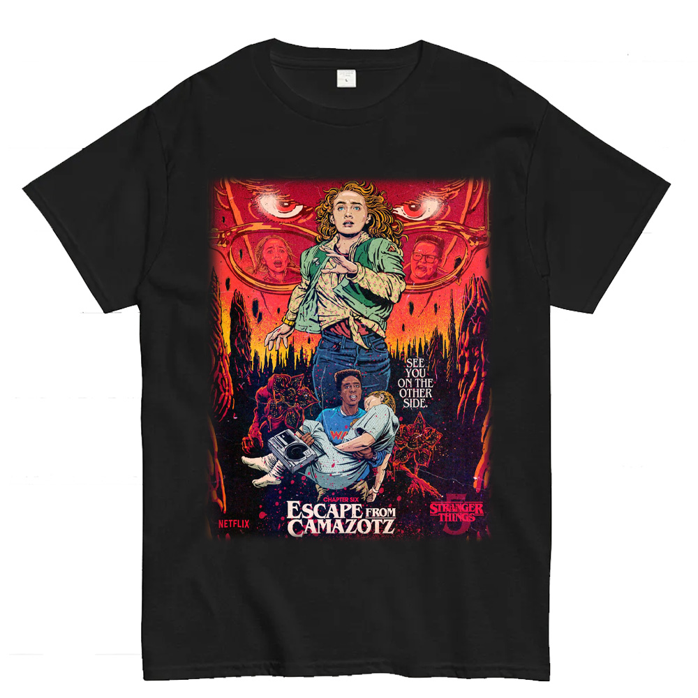 Stranger Things Season 5 Escape from Camazotz Unisex T-shirt