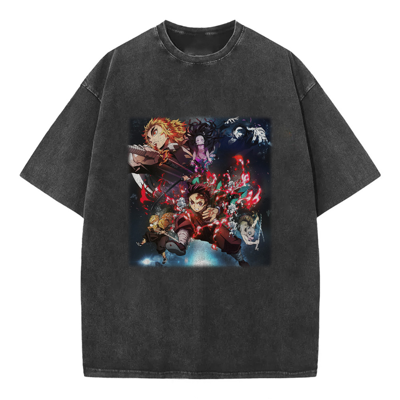 Demon Slayer Washed T-Shirts