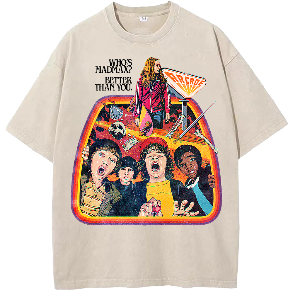 Stranger Things Season 2 Max Mayfield: Who's the Furyman? Unisex Washed T-Shirt