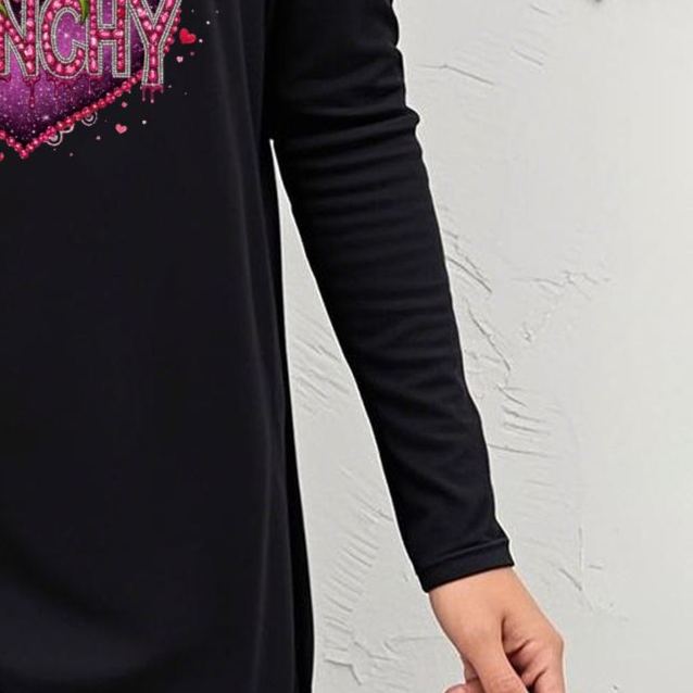 [Copy]Vintage Valentine Graphic Sweatshirt  Crew Neck  Print Sweatshirt 