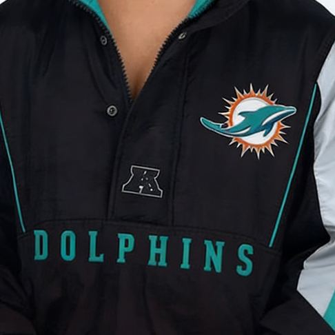 [Copy]Philadelphia Eagles Football Zipper Button Long-Sleeve Sweatshirt Jacket