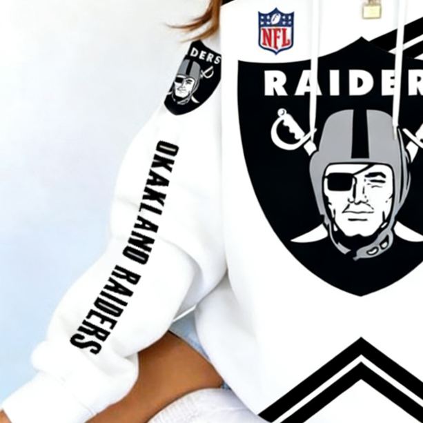 [Copy]Carolina Panthers Football Print Color-Block Long-Sleeved Hoodie