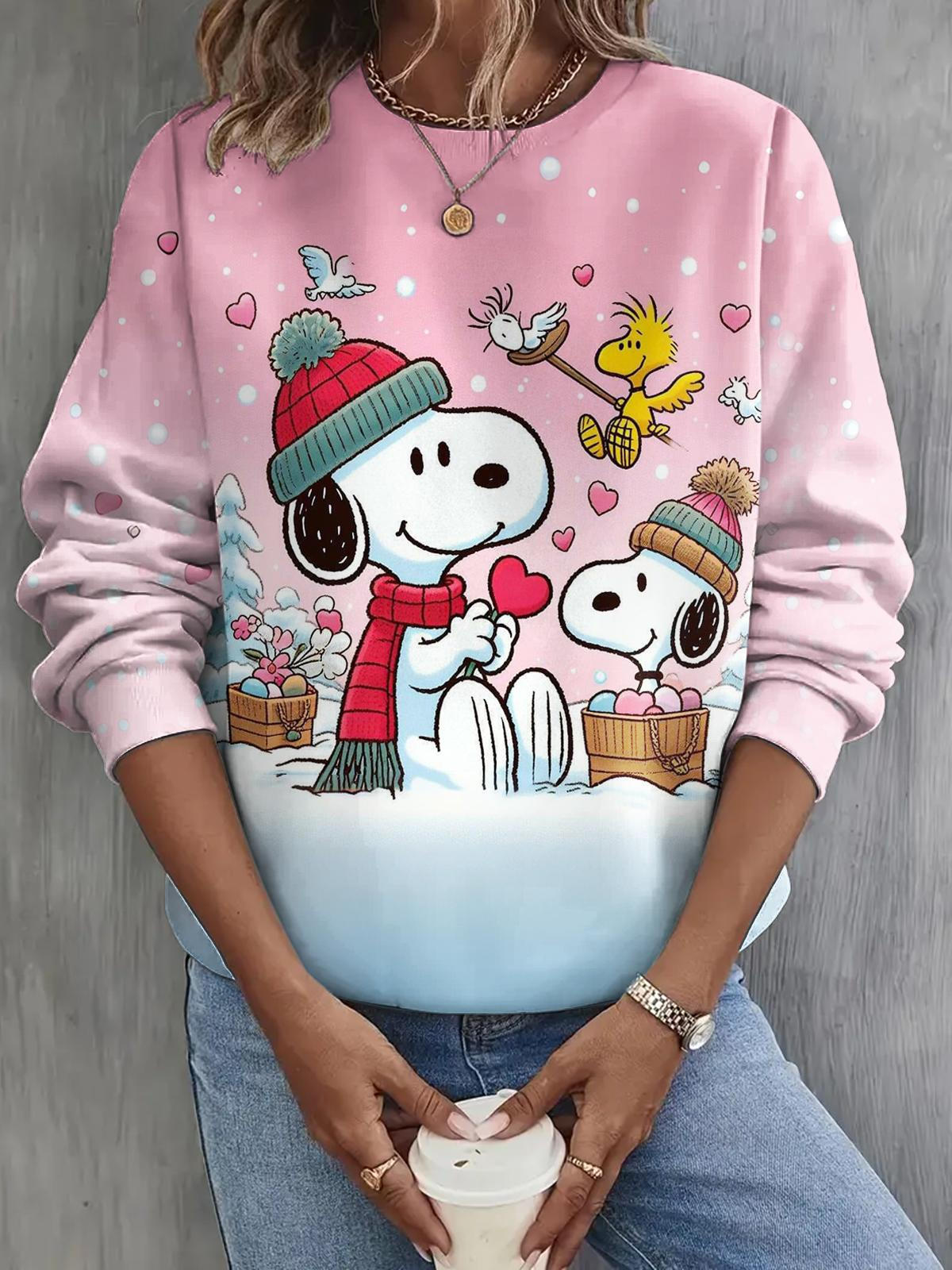 Valentine's Day Long Sleeve Casual Top