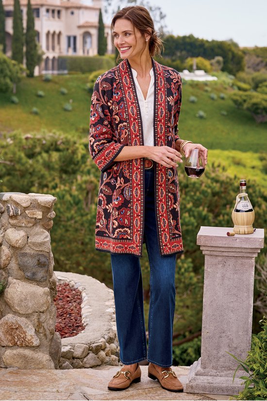 Vitrine Jacquard Cardigan