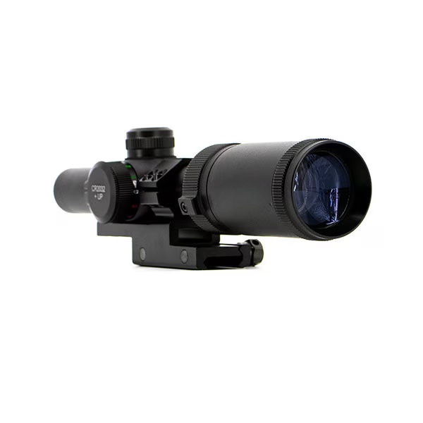 Popularslandmarks 1-4x20 Mil-Dot Airsoft Rifle Scope w/ Mount