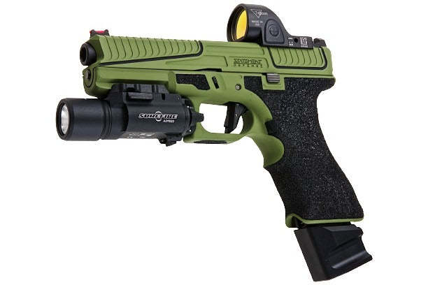 Ehobby Custom Olive Thunder GBB Airsoft Pistol toy