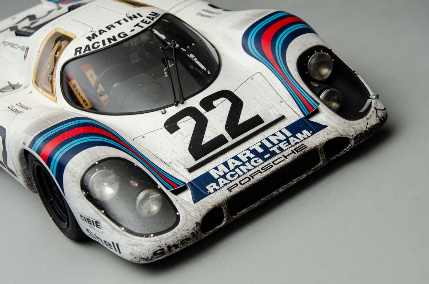 Porsche 917 KH - 1971 Le Mans Winner - Martini Livery - Race Weathered