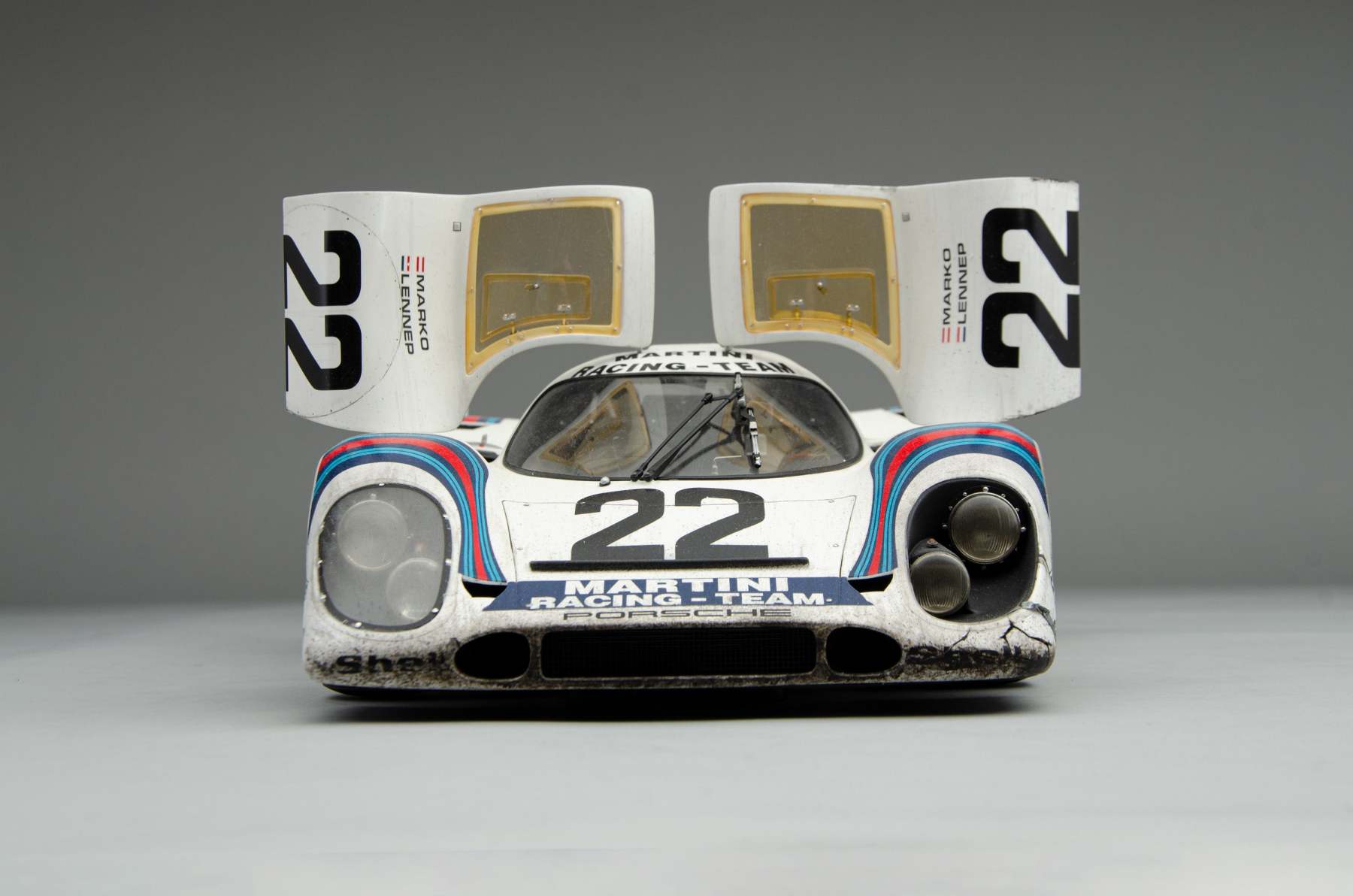 Porsche 917 KH - 1971 Le Mans Winner - Martini Livery - Race Weathered
