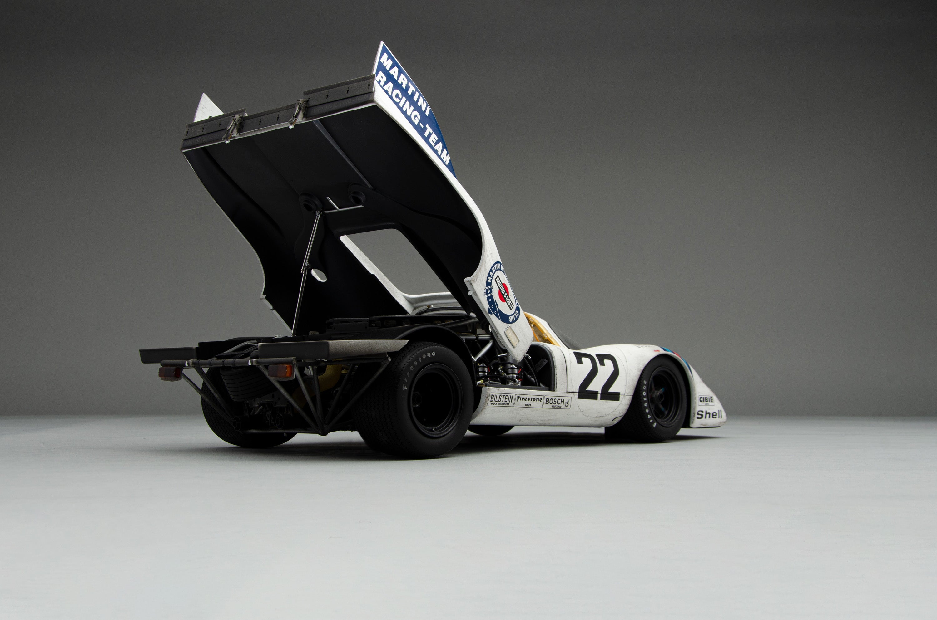 Porsche 917 KH - 1971 Le Mans Winner - Martini Livery - Race Weathered