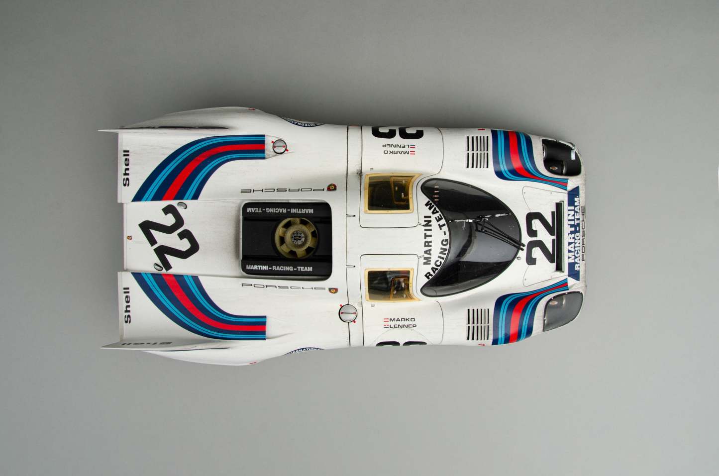 Porsche 917 KH - 1971 Le Mans Winner - Martini Livery - Race Weathered