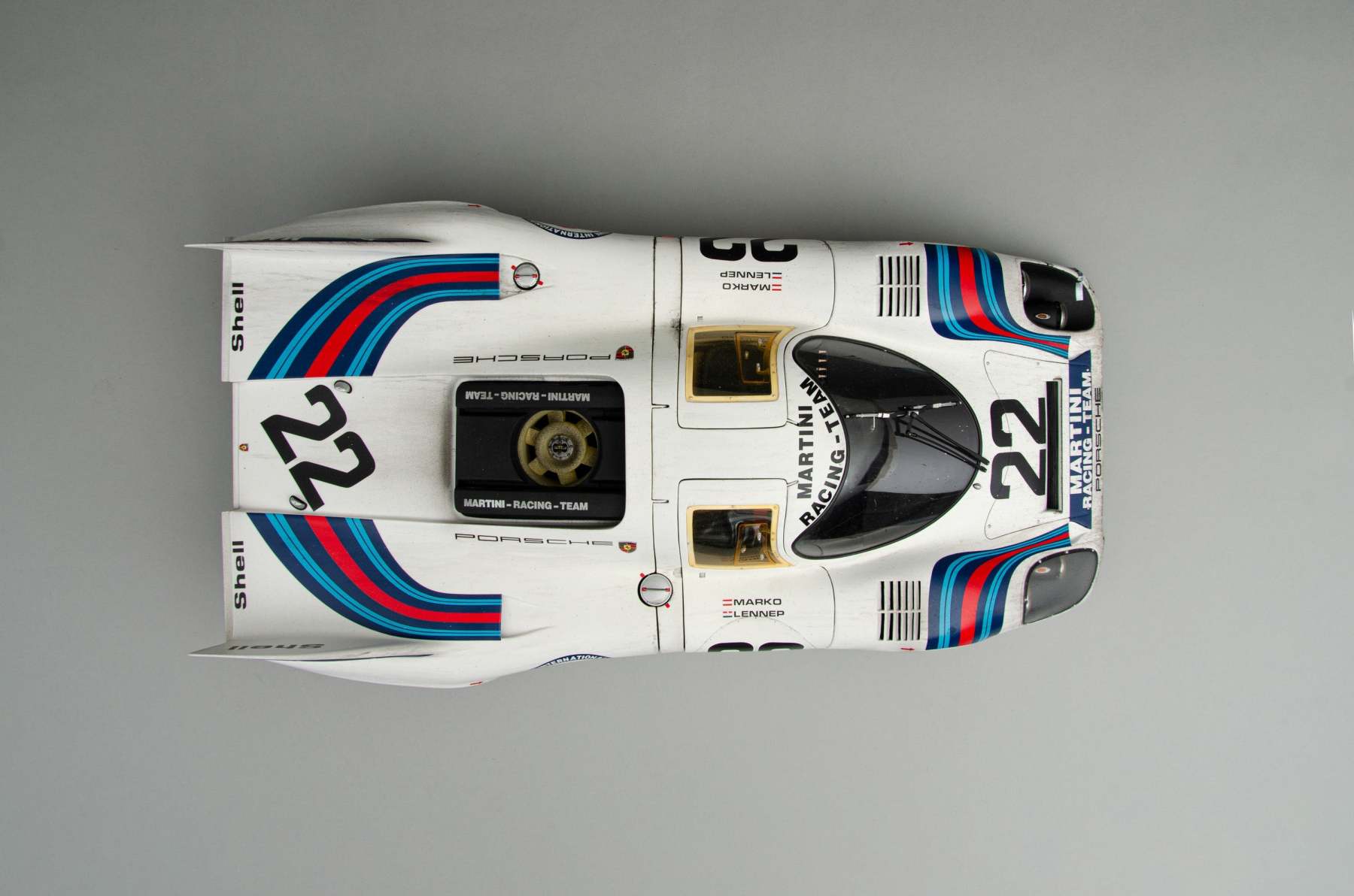 Porsche 917 KH - 1971 Le Mans Winner - Martini Livery - Race Weathered