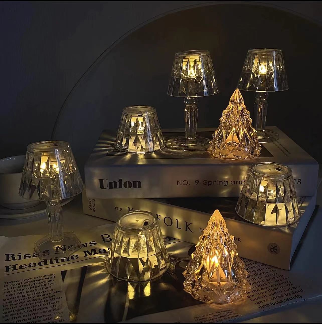 🏔️Christmas Crystal Iceberg Night Light