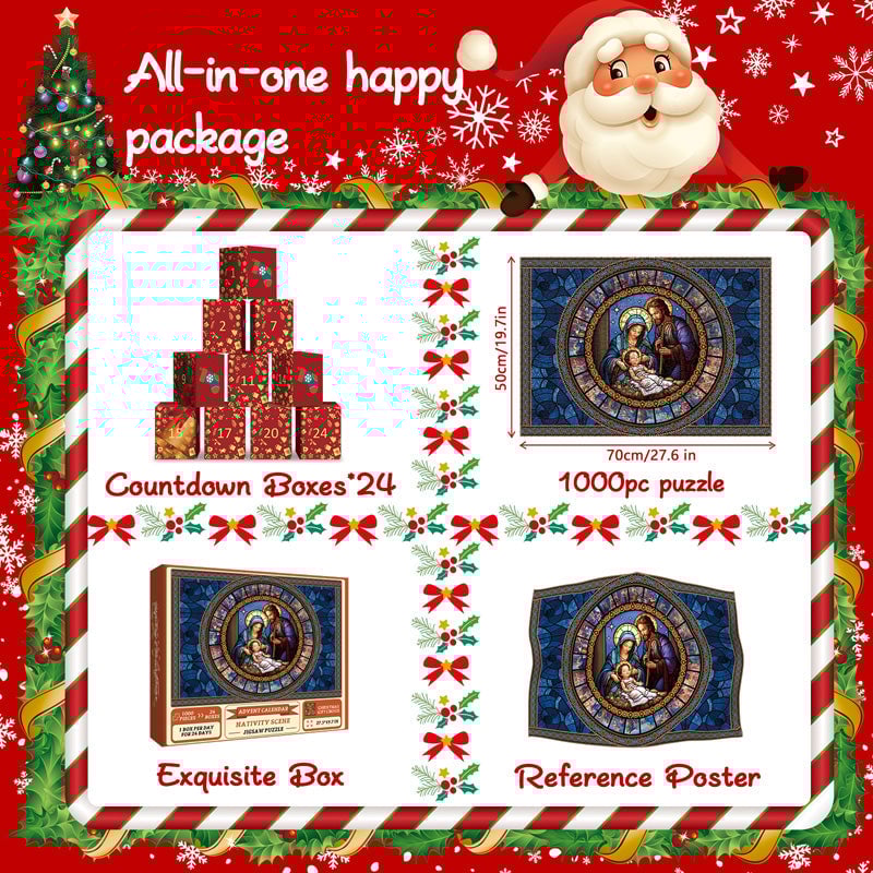 🧩Nativity Scene Jigsaw Puzzle