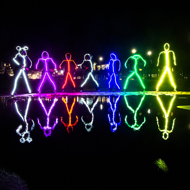 🔥LED Stickman Costume-On Sale🔥