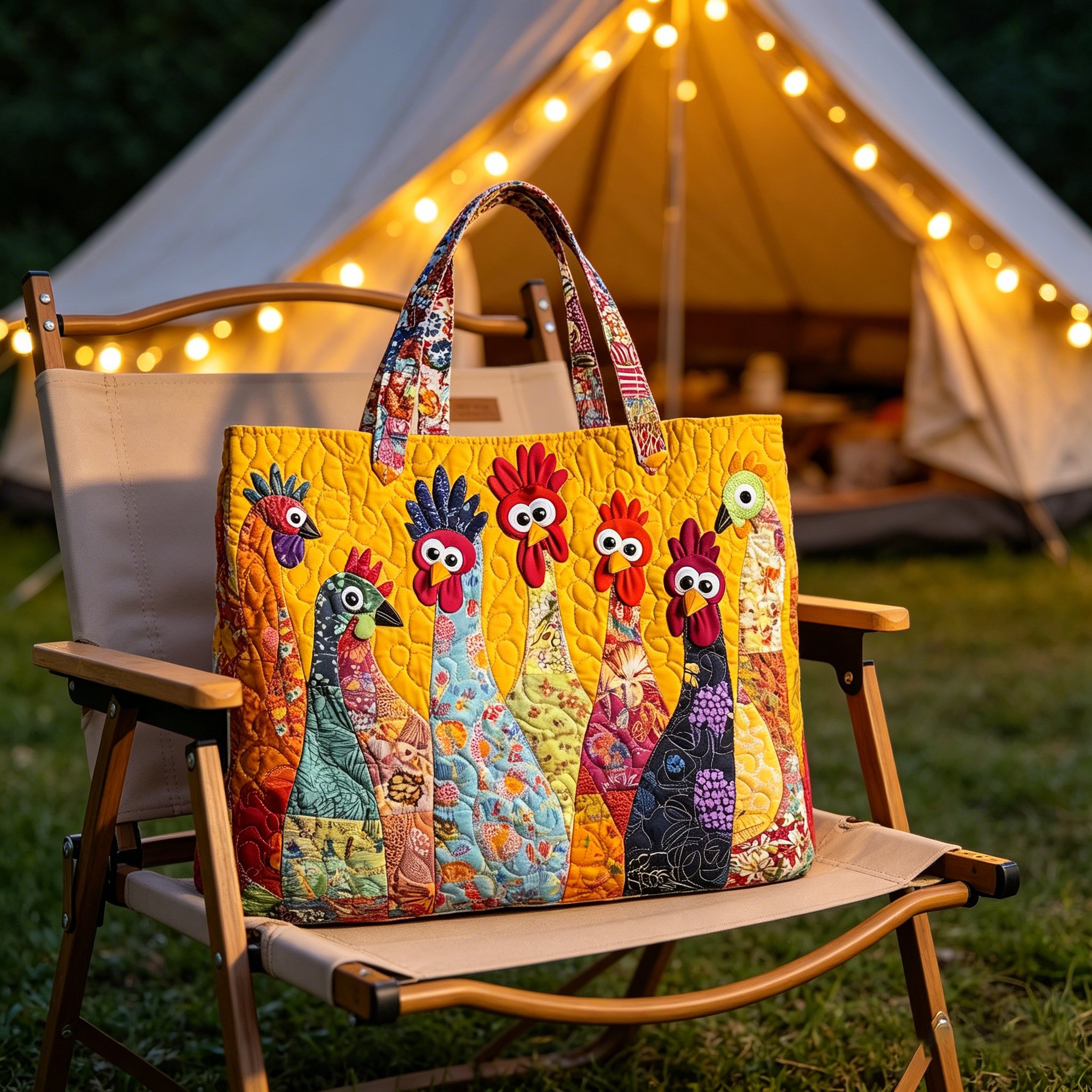 🎁Hot Sale Promotion 49% OFF🔥New Digital Printed Quilted Tote Bag