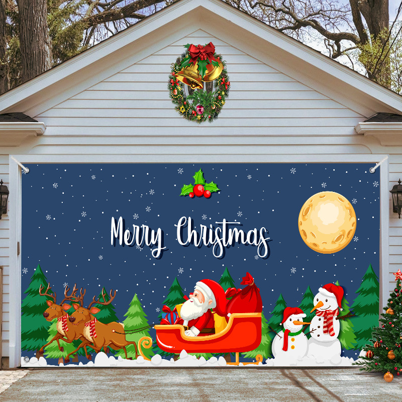 ☃Early Christmas 2023 Garage Door Decoration