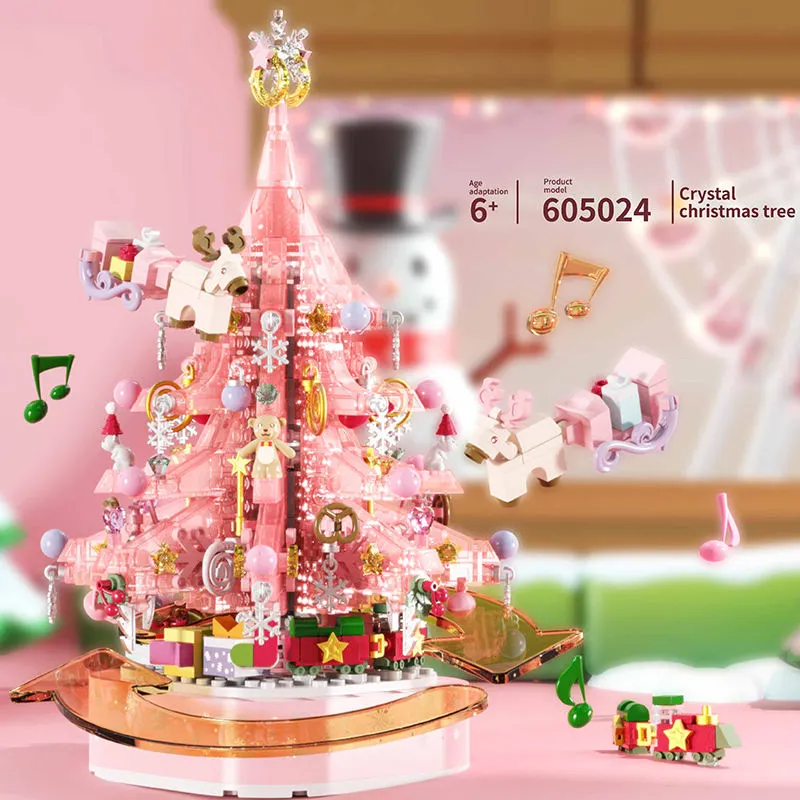 🎄Early Christmas Sales 49% OFF—— DIY Christmas Tree Brick Music Box🎵