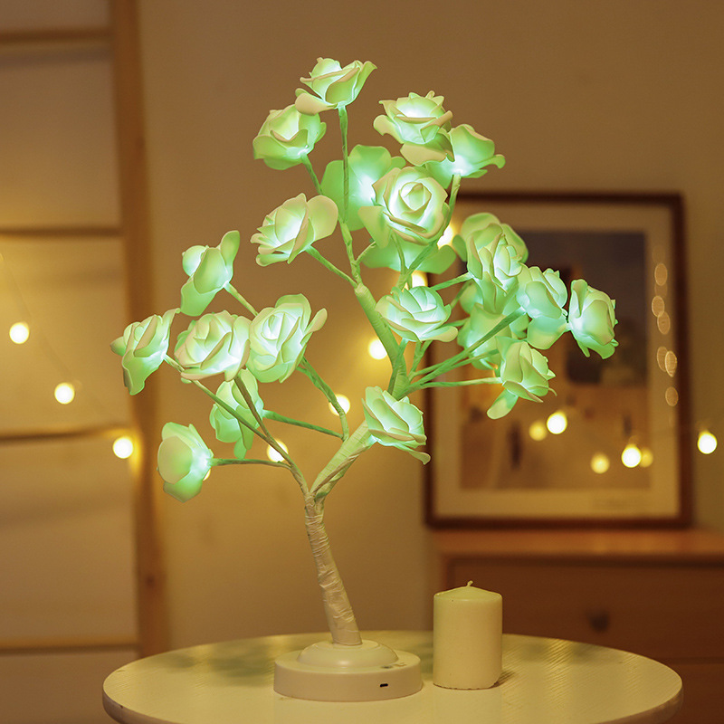 🌹16 Colors Forever Rose Tree Night Lamp🌙