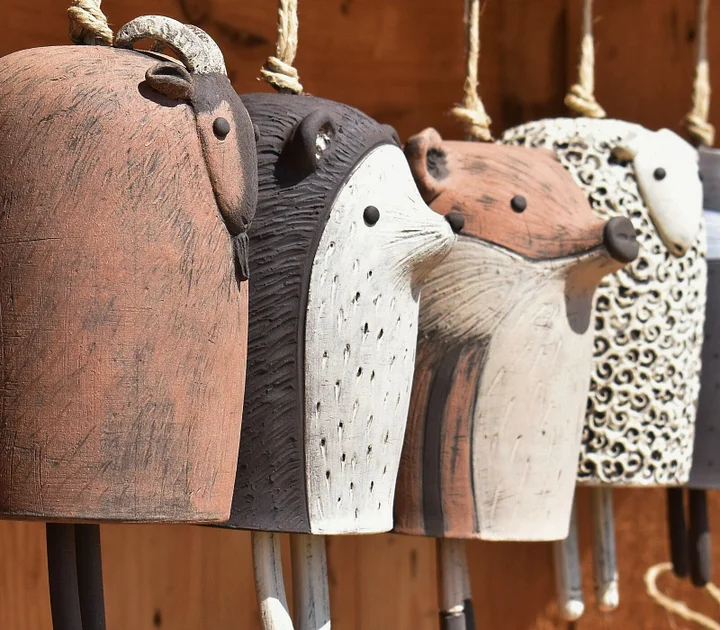 Beautiful Rustic Animal Wind Chimes,Boho Handmade Garden Decor Gift(Buy 2 Free Shipping).