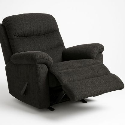 Relaxsessel Verstellbar Dunkelgrau Polyester Stoff 95x95x100 cm-Casabrillia