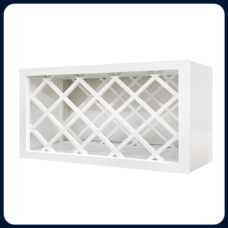 White Kitchen Cabinet Set For U-shape Layout Kitchen Compatible with 120-inch kitchens Small Space 