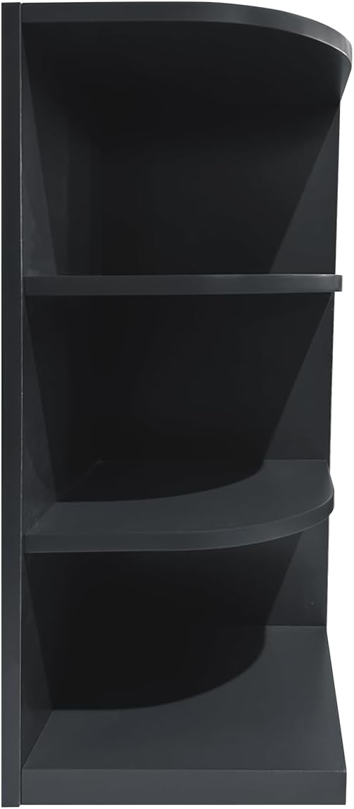 Graphite Shaker RTA Kitchen Cabinet Wall End Open Shelf Cabinets WEOS30