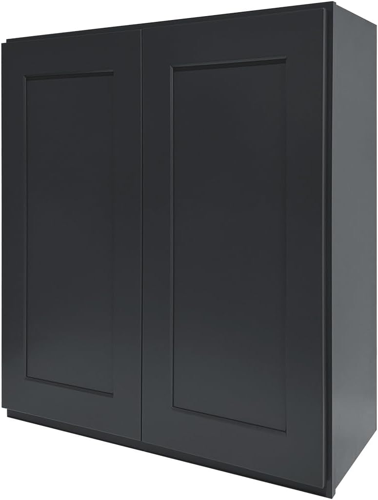 Graphite Shaker RTA Kitchen Cabinet with Soft-Close Doors W2430