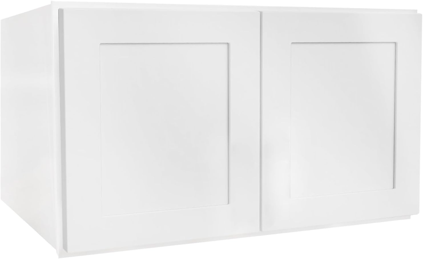 White Shaker RTA Kitchen Cabinet with Soft-Close Doors W302424