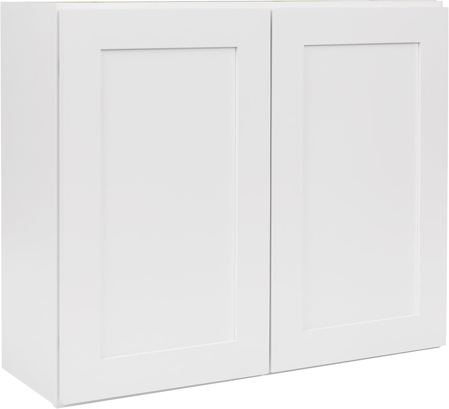 White Shaker RTA Kitchen Cabinet with Soft-Close Doors W2430