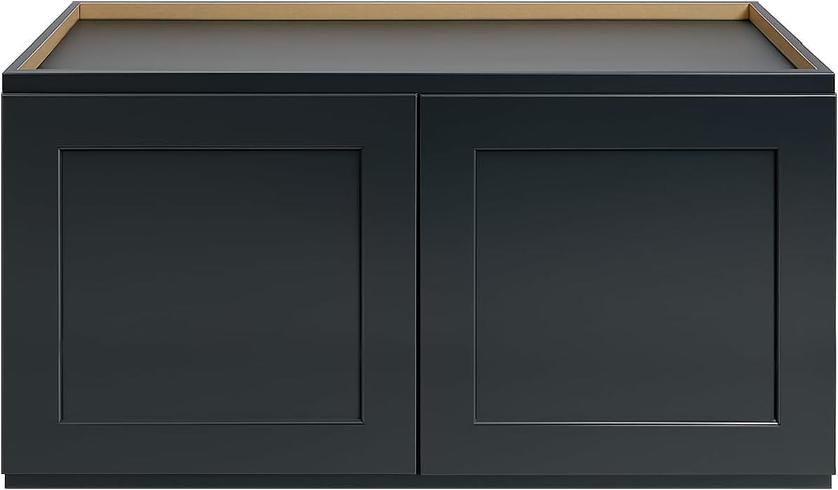 Graphite Shaker RTA Kitchen Cabinet with Soft-Close Doors W301224