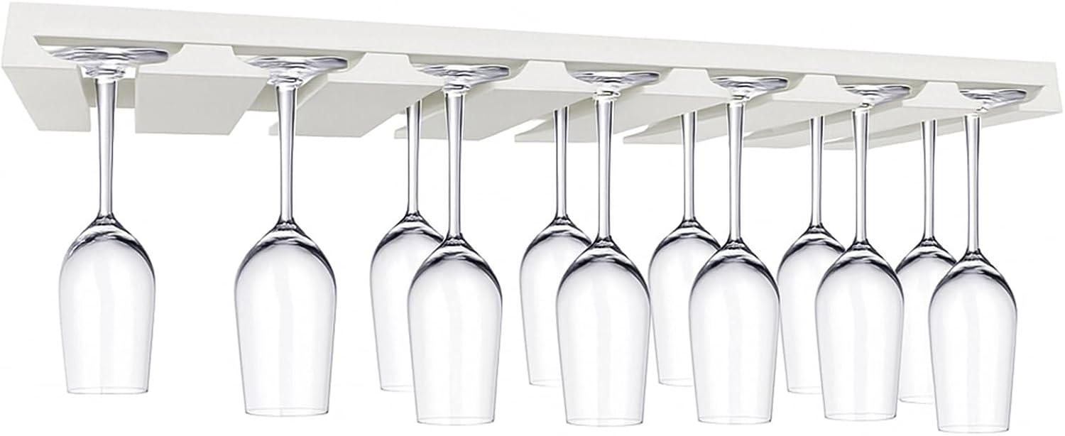 White Shaker RTA Kitchen Cabinet Red Wine Rack GH30